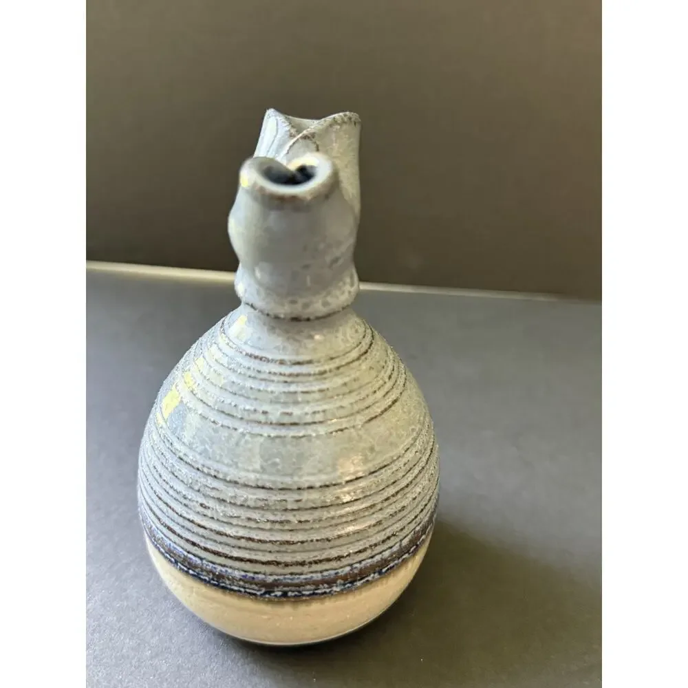 Handcrafted this pottery